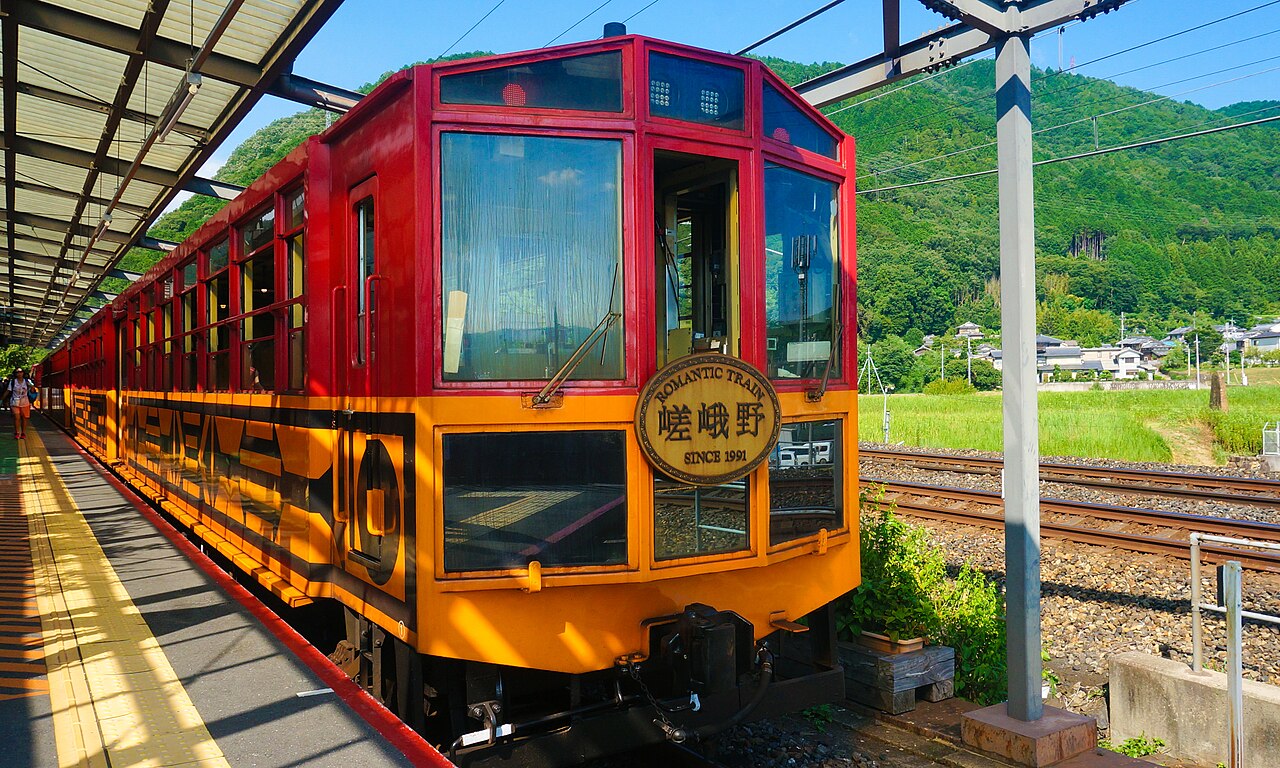 嵯峨野小火车（トロッコ列车） 参考图 1